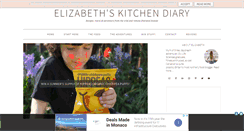 Desktop Screenshot of elizabethskitchendiary.co.uk