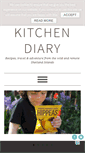 Mobile Screenshot of elizabethskitchendiary.co.uk